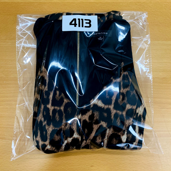 Spense Dress Women's Size 10 Black Animal Cheetah Print A Line Sleeveless Career - Picture 9 of 9